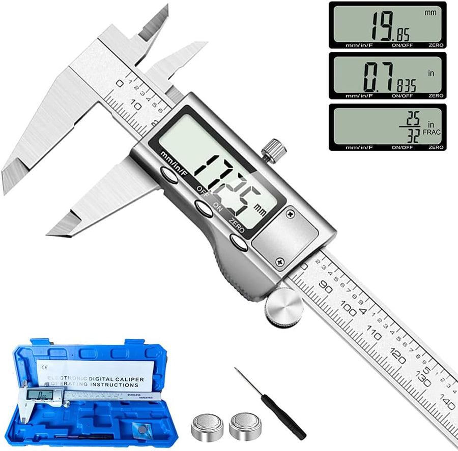 Mikiotto 6-inch digital caliper a durable