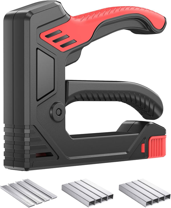 Mikiotto manual staple gun controlled performance without a pressure-adjustment knob