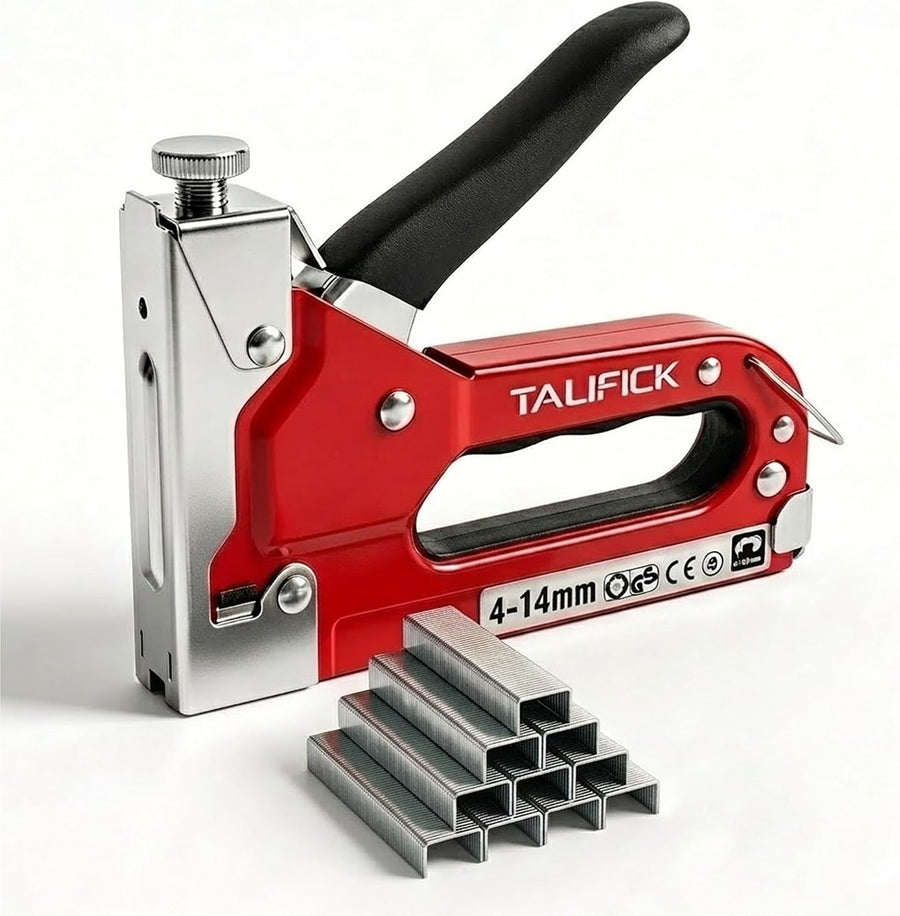 Mikiotto red manual staple gun the strength needed for upholstery