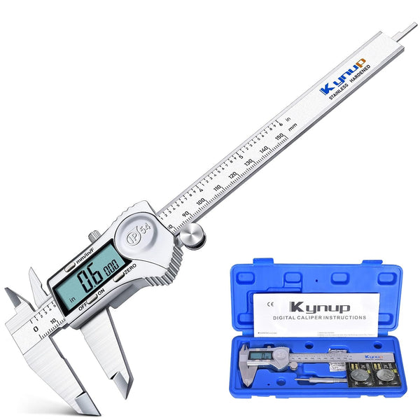Mikiotto 6-inch digital caliper a durable measuring platform for machining